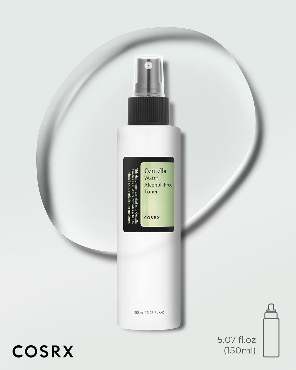 imageCOSRX AlcoholFree Cica Toner 150ml  507 floz  Spraytype Korean Toner with Centella Asiatica for Hydrating ampamp Soothing Redness  Korean Skin Care Not Tested on Animals Paraben Free