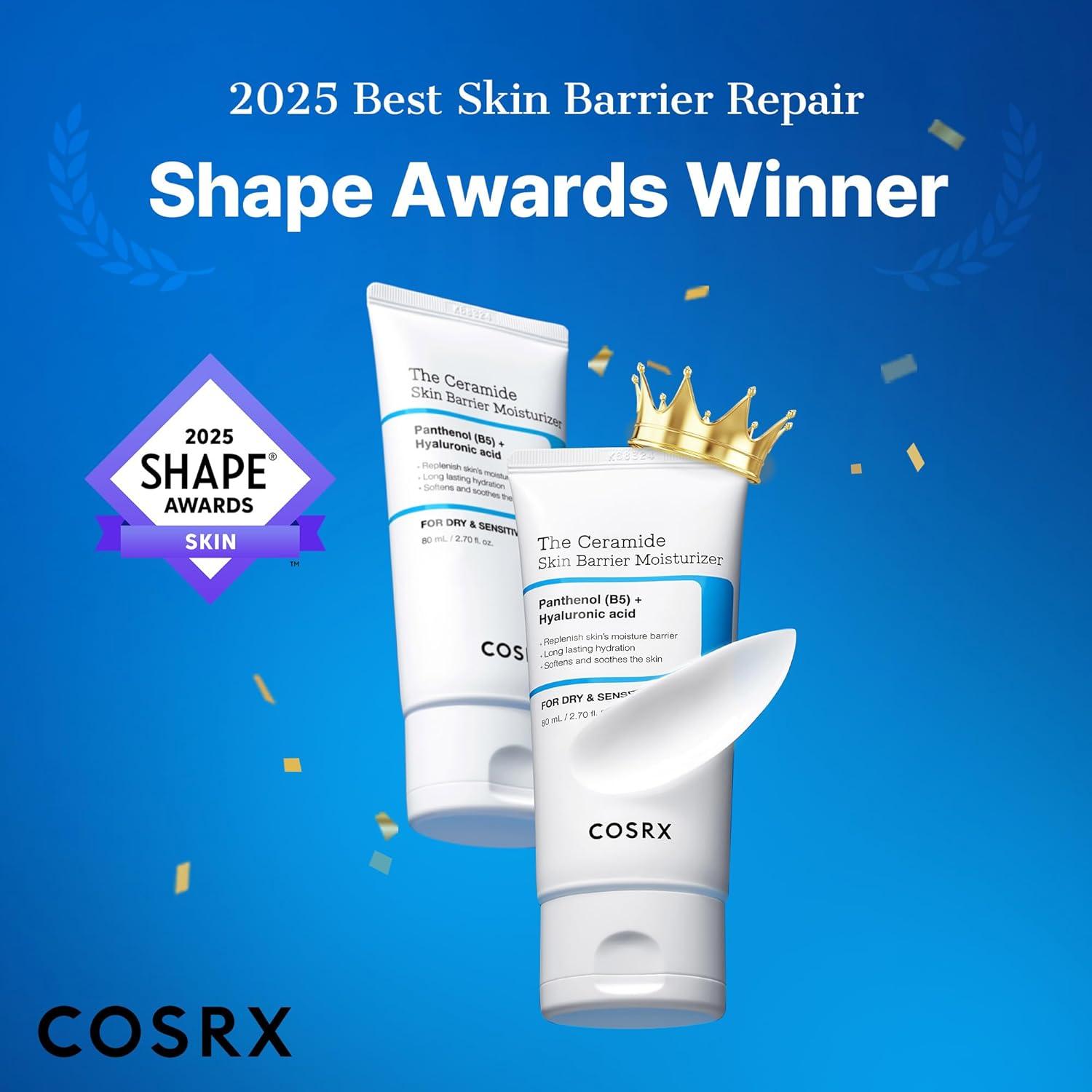 imageCOSRX Ceramide Skin Barrier Moisturizer for Face with 7 Ceramides Hyaluronic Acid ampamp Panthenol for All Skin Types 27 floz Korean Skin Care