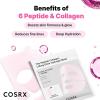imageCOSRX Advanced Snail Mucin Glass Glow Hydrogel Face Masks Skincare 3 EA Collagen Face Mask Travel Essentials Overnight Face Mask Korean Skin Care6 Peptides