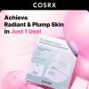 imageCOSRX Advanced Snail Mucin Glass Glow Hydrogel Face Masks Skincare 3 EA Collagen Face Mask Travel Essentials Overnight Face Mask Korean Skin Care6 Peptides