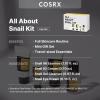 imageCOSRX All About Snail Set  Hydrogel Mask 3EA Snail Mucin Skincare Set and Glass Glow Hydrogel Collagen Face Mask Travel Essentials Stocking Stuffers Korean Skin Care