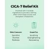 imageCOSRX CICA Relief Kit Toner Serum Cream with Centella Asiatica Sensitive Skin Soothing Moisturizing Travel Size Set Gift Set Korean Skin Care Not Tested on Animals Paraben FreeCica Set