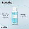 imageCOSRX Low pH Niacinamide Micellar Cleansing Water Daily Mild Facial Cleansing Wash for Sensitive Skin Sebum control Korean Skin Care 338floz100ml338floz100ml