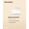 imageCOSRX Master Patch Basic Value Pack Overnight Acne Patch Hydrocolloid Blemish Spot Sticker for Face Strong adhesion ampamp Thicker Spot Cover 1 Sizes 90 Count36 Count Pack of 1