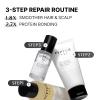 imageCOSRX PEPTIDE 132 Hair Care Trio  Hair Bonding Shampoo Treatment ampamp Oil Serum Bond Repair Treatment for Damaged Dry Hair Daily Scalp Treatment for Dandruff Dry Itchy or Flaky Scalp