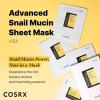 imageCOSRX Snail Mucin Sheet Mask 10 EA with Snail Mucin Serum Self Care Face Masks for Dry Sensitive Skin Not Tested on Animals No Parabens No Sulfates Korean Skin Care