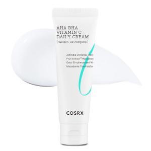 imageCOSRX AHA BHA VITAMIN C Daily Cream 169 fl oz 50 ml Face Cream Anti Aging Plumping Skin Natural Fruit Korean Skin Care