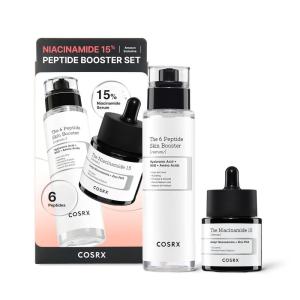 imageCOSRX Niacinamide 15 Peptide Booster Set  Amazon Exclusive  Korean Skin Care Set Gift Sets Niacinamide Serum Face SerumNiacinamide 15 Peptide Set