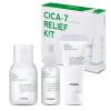 imageCOSRX CICA Relief Kit Toner Serum Cream with Centella Asiatica Sensitive Skin Soothing Moisturizing Travel Size Set Gift Set Korean Skin Care Not Tested on Animals Paraben FreeCica Set