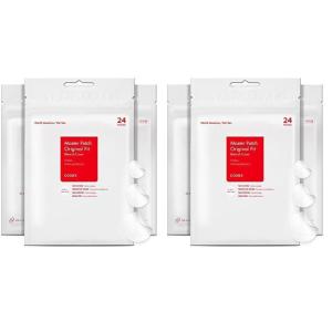 imageCOSRX Acne Pimple Patch Absorbing Hydrocolloid Original 3 Size Patches for Zits Cover Spot Stickers for Face and Body Not Tested on Animals No Toxic Ingredients 120 Count Pack of 572 Count Pack of 6