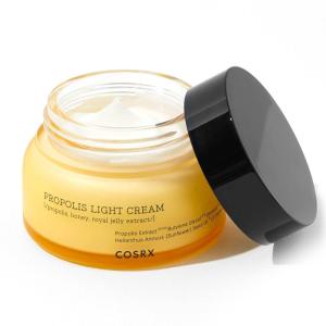 imageCOSRX Full Fit Propolis Light Cream 219 Floz  65ml Propolis 645 Hydrating Daily Day and Night Moisturiser Korean Skin Care Not Tested on Animals Paraben Free