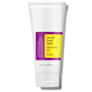 imageCOSRX Low pH Good Night Soft Peeling Gel 405 fl oz  120ml Mildly Exfoliating PHA For Sensitive Skin with Natural Cellulose Radiating Cleansing Not Tested on Animals Korean Skin Care405 Ounce Pack of 1