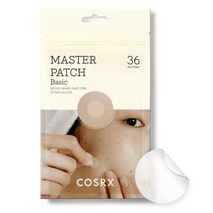 imageCOSRX Master Patch Basic Value Pack Overnight Acne Patch Hydrocolloid Blemish Spot Sticker for Face Strong adhesion ampamp Thicker Spot Cover 1 Sizes 90 Count36 Count Pack of 1