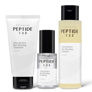 imageCOSRX PEPTIDE 132 Hair Care Trio  Hair Bonding Shampoo Treatment ampamp Oil Serum Bond Repair Treatment for Damaged Dry Hair Daily Scalp Treatment for Dandruff Dry Itchy or Flaky Scalp