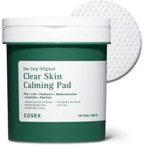 imageCOSRX OneStep Original Peptide Collagen Lifting Glow Pad 100 Pads Improving Elasticity Plumping Toner Pads for Makeup Prep with Peptide Collagen Niacinamide amp AntiAging Care Korean Skin CareClear Skin  Calming