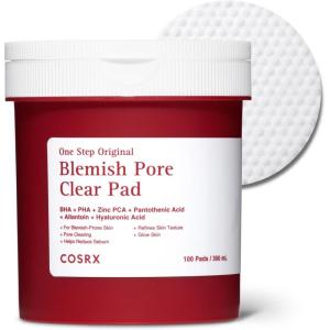 imageCOSRX OneStep Original Peptide Collagen Lifting Glow Pad 100 Pads Improving Elasticity Plumping Toner Pads for Makeup Prep with Peptide Collagen Niacinamide amp AntiAging Care Korean Skin CareBlemish  Pore Clear